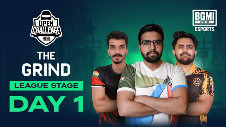 [DAY 1] The Grind League Stage Day 1 | BATTLEGROUNDS MOBILE INDIA OPEN CHALLENGE