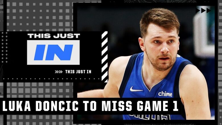 Luka Doncic will miss Game 1 vs. the Jazz. Windhorst also concerned about Game 2 ? | This Just In
