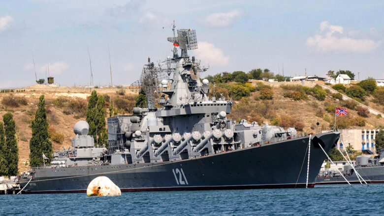 Sinking of Moskva warship a ‘significant public embarrassment’ for Russia