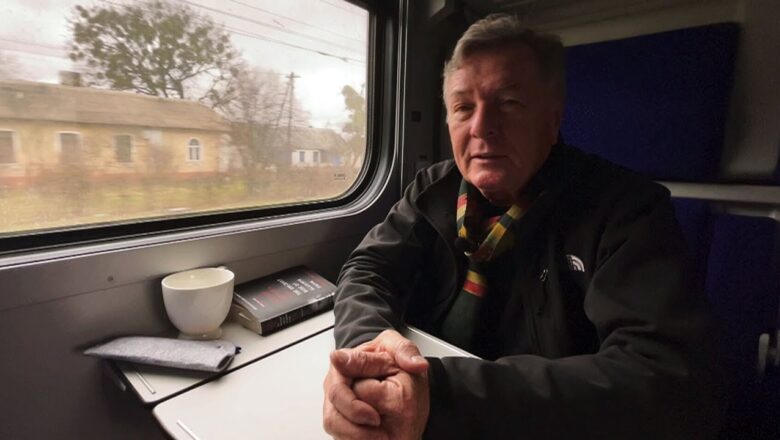 Train from Lviv to Kyiv pushes on through conflict | Paul Workman in Ukraine