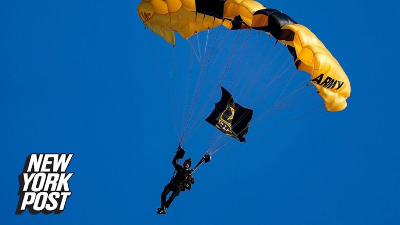 Washington Nationals parachute snafu triggers Capitol evacuation order | New York Post