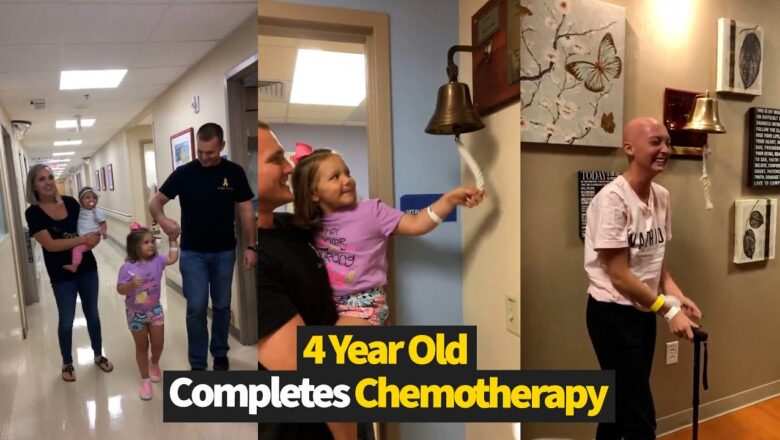 4 Year Old Rings The Bell To Mark The End Of Chemotherapy ?