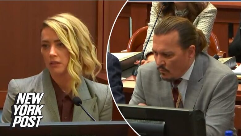 Amber Heard makes tearful return to stand, denies leaking photos to TMZ | New York Post