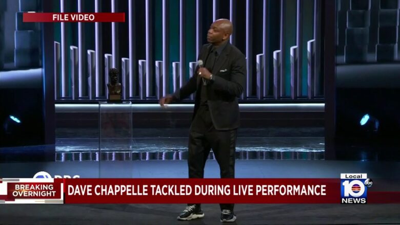 Dave Chappelle attacked during performance