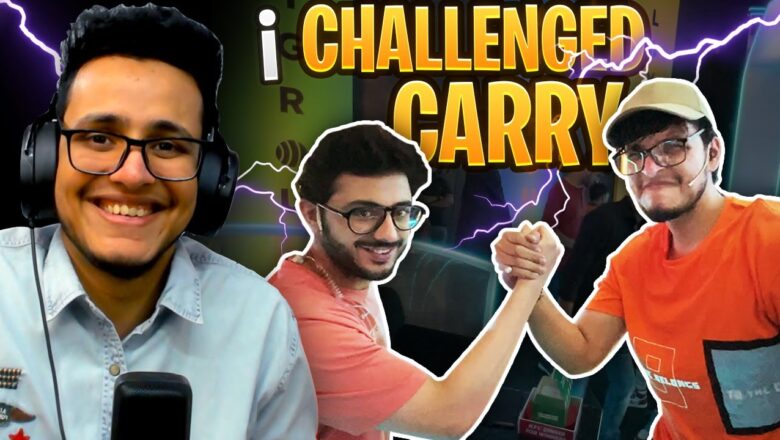 Fighting Carryminati – Chaggan Vlogger Arm Wrestling with Big Youtubers!!