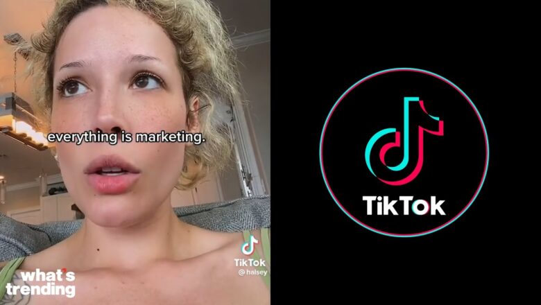 Halsey Cannot Release New Music Until She Has a Viral TikTok | What’s Trending Explained