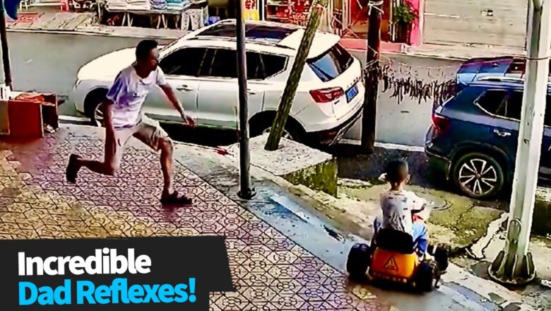 Impressive  Dad Reflexes | Compilation