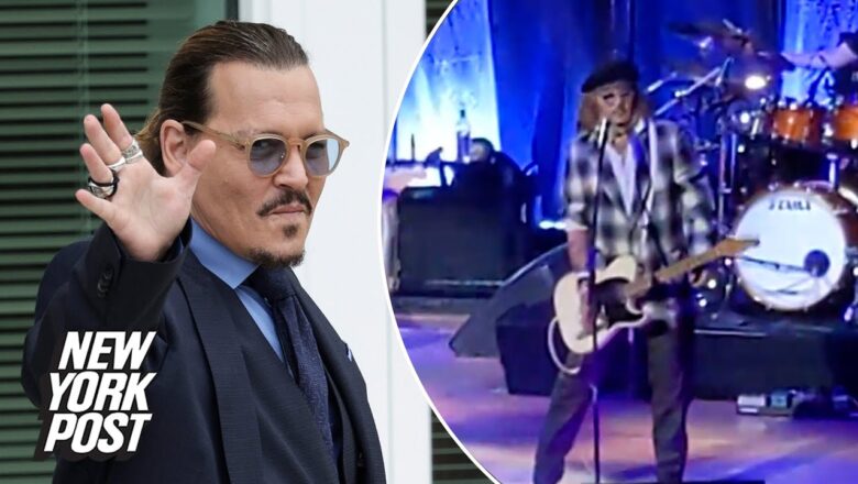 Johnny Depp plays surprise performance with Jeff Beck after defamation trial | New York Post