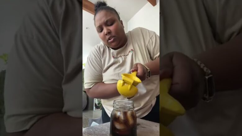 Lizzo Goes Viral After She Claims To Have A New Food Trend | What’s Trending In Seconds | #Shorts