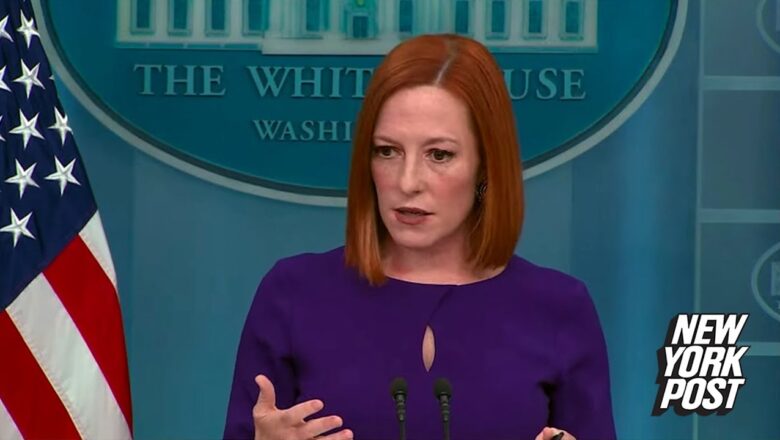 Psaki defends ‘peaceful to date’ abortion protests at justices’ homes | New York Post
