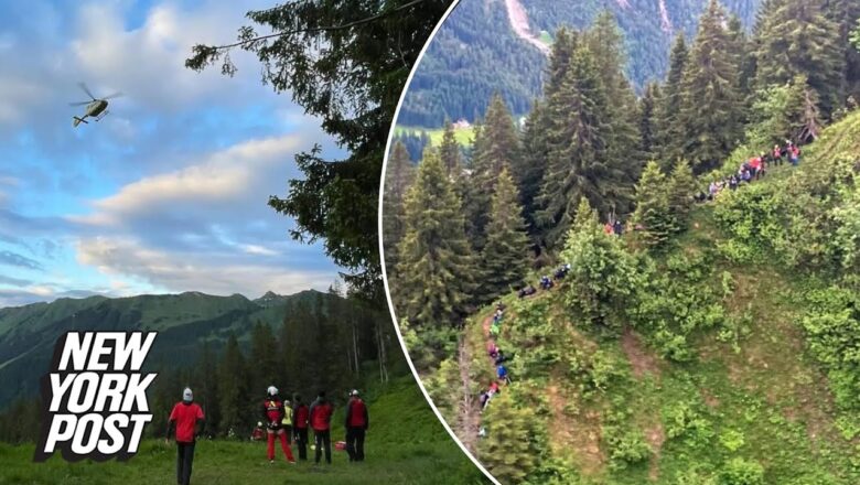 107 students, teachers airlifted to safety in Austrian Alps | New York Post