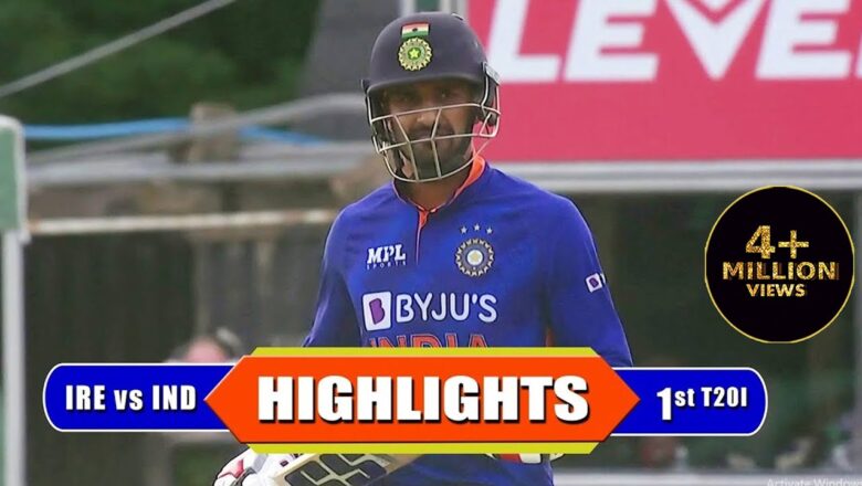 1st T20I | Hindi | Highlights | India Tour Of Ireland | 26th June 2022