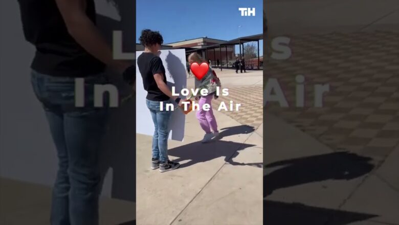 Guy Surprises Girl With Word Game Themed Prom Proposal