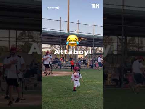 Kid Starts Rolling Over Ground In Middle of Baseball Game