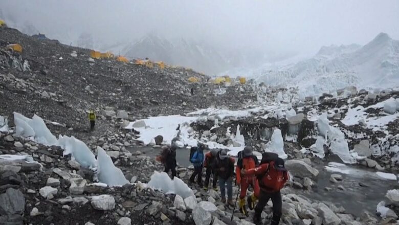 Mount Everest base camp to be moved as climate change accelerates glacial melt