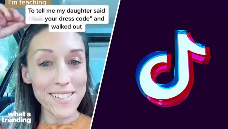 TikToker Goes Viral After Saying Daughter Walked Out Due to Dress Code Violations | WT Explained