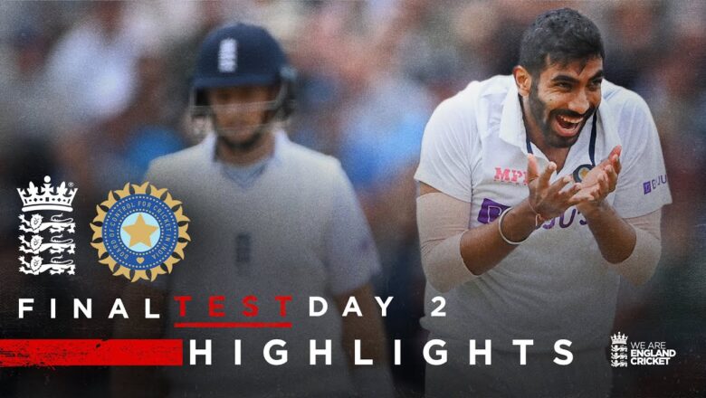 Brilliant Bumrah Puts India On Top | Highlights | England v India – Day 2 | LV= Insurance Test 2022