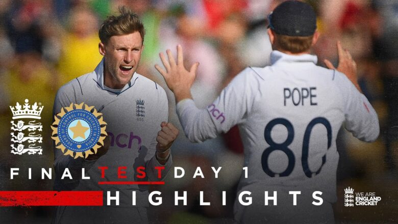 Joe Root Dismisses Dominant Pant | Highlights | England v India – Day 1 | LV= Insurance Test 2022