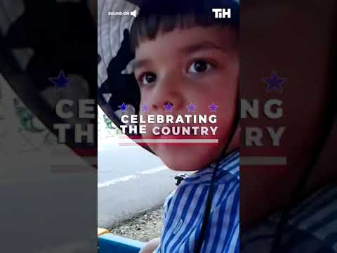 Little Boy Explains the Fourth of July