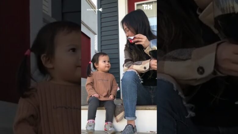 Little Girl Politely Requests Mom to Give Her Some Chocolate