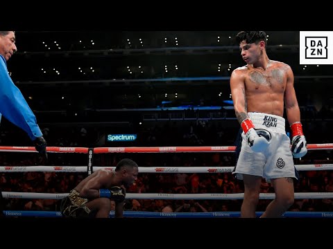 Ryan Garcia knocks down Javier Fortuna in THREE straight rounds ?