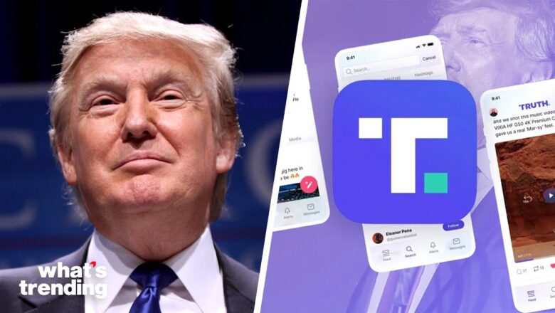 Donald Trump’s App Truth Social Under Fire for Hiding Social Posts | What’s Trending Explained