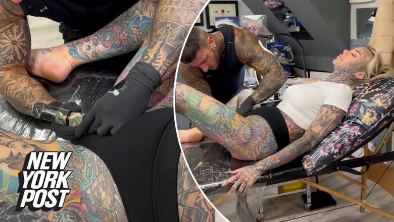 I have the most tattooed privates in the world — it hurts but I’m brave | New York Post