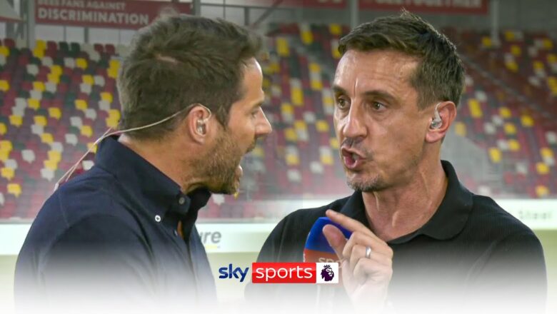 “Look at me when I’m talking to you” ? | Neville & Redknapp get HEATED!