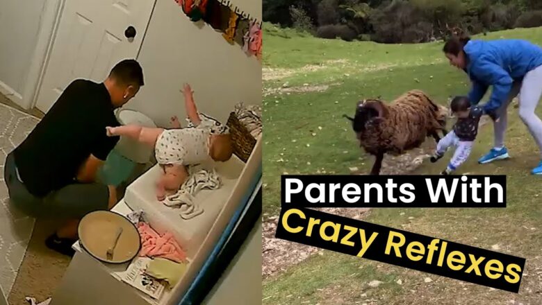 Parents with Life-Saving Reflexes ? | Close Call Moments