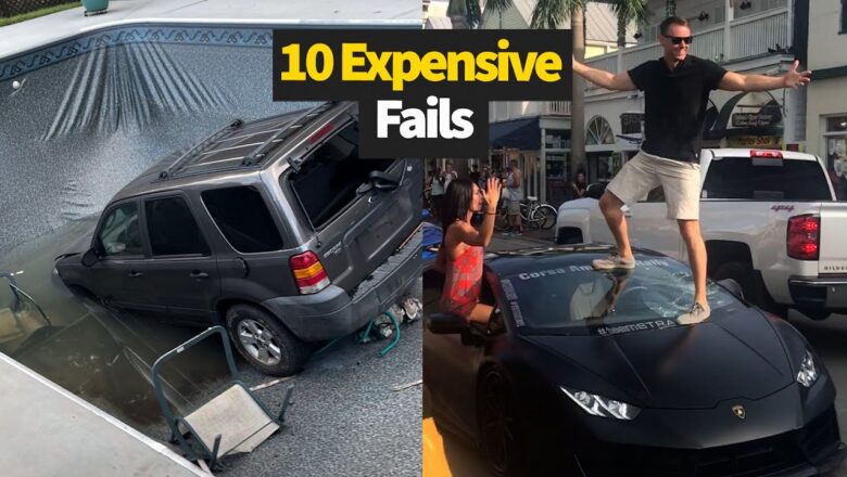 Top 10 Crashes that are Mega Expensive Fails! ?