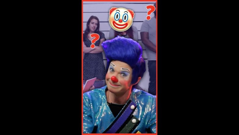 Clown Guesses Who’s The Real Clown Out Of A Lineup