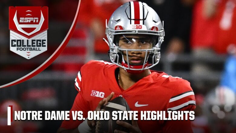 Notre Dame Fighting Irish vs. Ohio State Buckeyes | Full Game Highlights