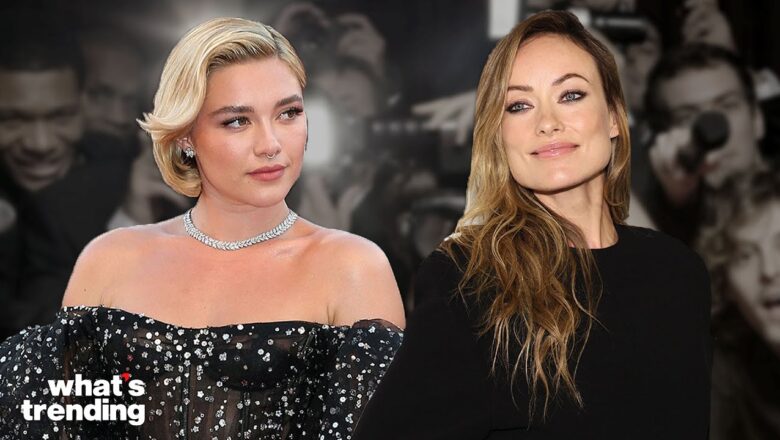 Olivia Wilde and Florence Pugh Never Got into a Screaming Match? | What’s Trending Celeb Scoop
