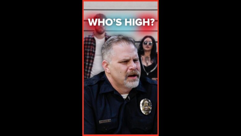 Retired Police Officer Guesses Who’s High #Shorts