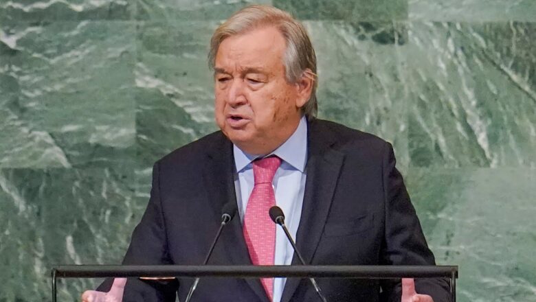 UN’s dire warning to world leaders: “This crisis threatens the future of humanity” | FULL SPEECH