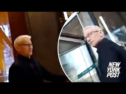 Anderson Cooper gets ambushed in CNN lobby: ‘Get the f–k away from me!’ | New York Post