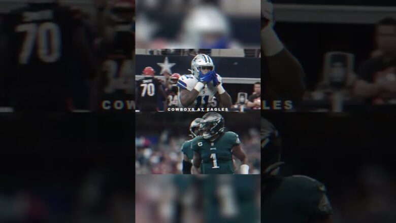 Cowboys vs. Eagles on Sunday Night Football