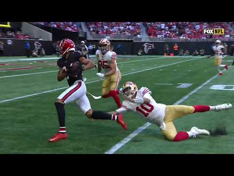 Falcons Return Fumble for TD!