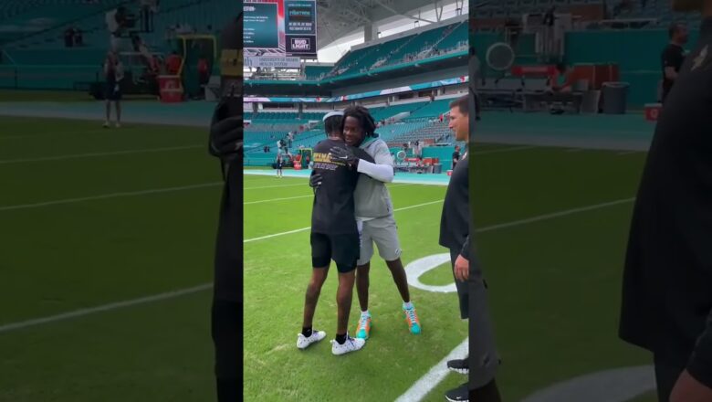 It’s all Love btwn Teddy Bridgewater and the Vikings players #shorts
