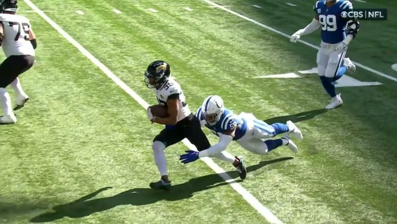 Jaguars Run Game Leads them Down Field for a TD!