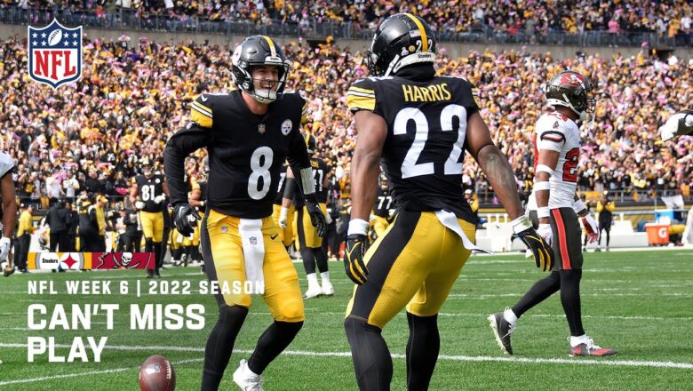 Kenny Pickett Tosses His First NFL TD Pass!