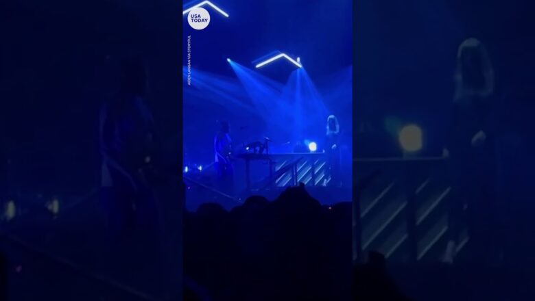 Taylor Swift makes surprise appearance at Bon Iver concert in London | USA TODAY #Shorts