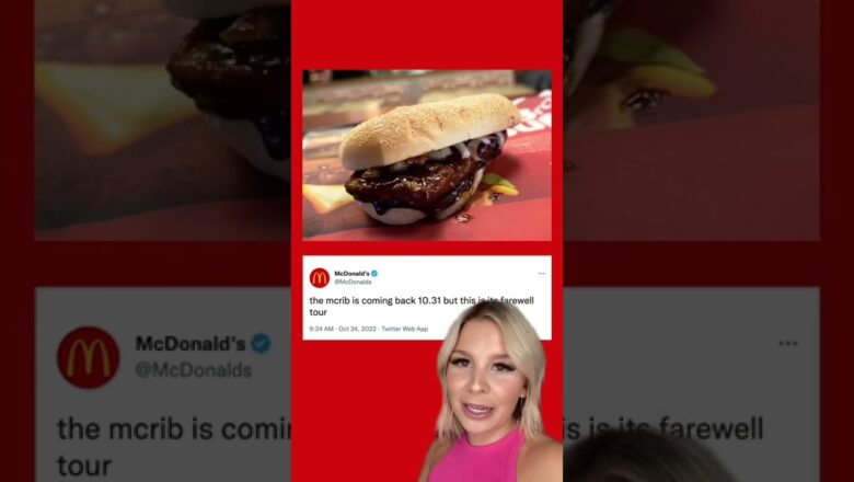 The Internet Reacts To The McRibs Final Return | What’s Trending In Seconds | #Shorts