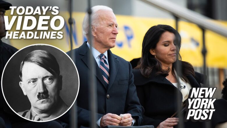 Tulsi Gabbard compares Biden to Hitler, Meghan Markle on her “bimbo” gig | Today’s Video Headlines