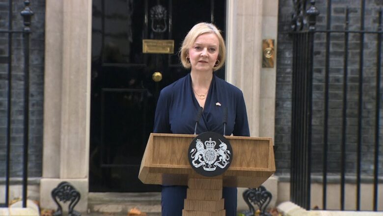 U.K. PM Liz Truss announces she’s resigning after less than two months