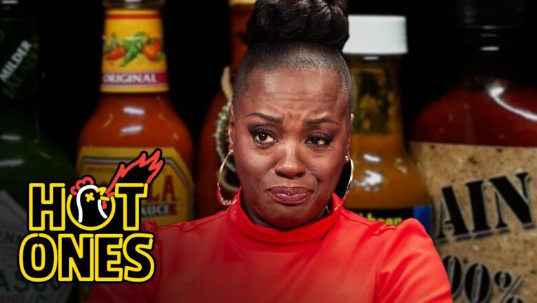 Viola Davis Gives a Master Class While Eating Spicy Wings | Hot Ones