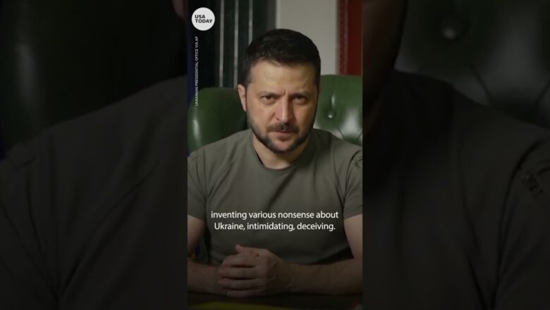 Zelenskyy: ‘From now on, Russia will only be a pawn’ | USA TODAY #Shorts