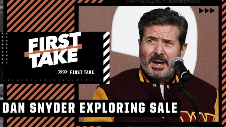 Dan Snyder is exploring a potential sale of the Washington Commanders | First Take