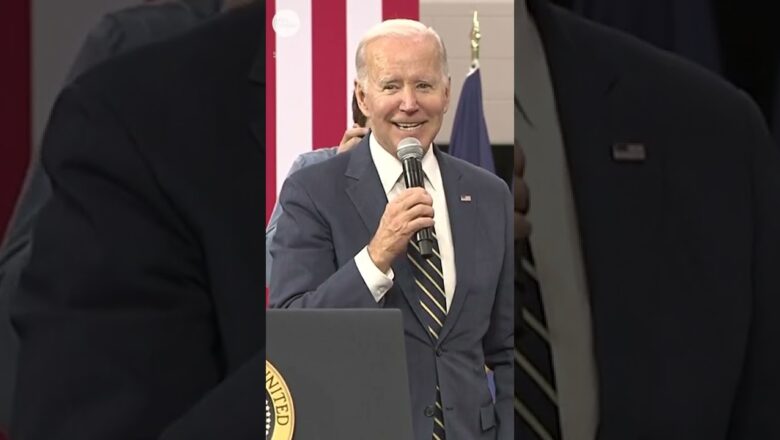 Biden leads ‘USA! USA!’ chant after World Cup win over Iran | USA TODAY #Shorts