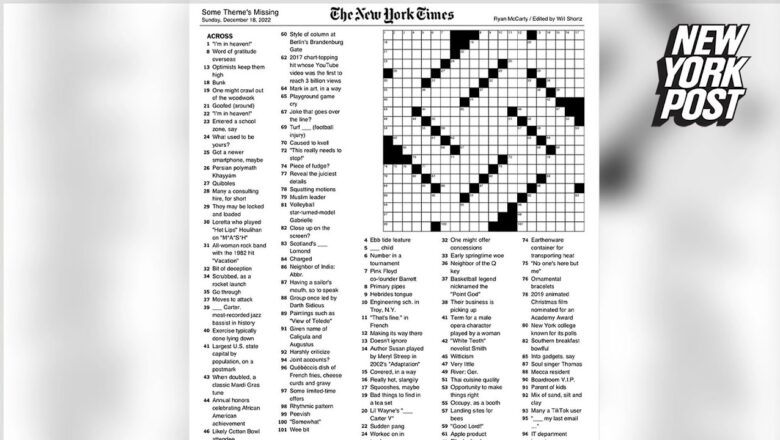 New York Times slammed over ‘swastika’ crossword on first day of Hanukkah: ‘Disgusting’ | NY Post